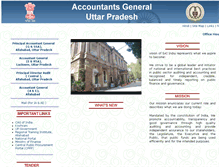 Tablet Screenshot of agup.gov.in